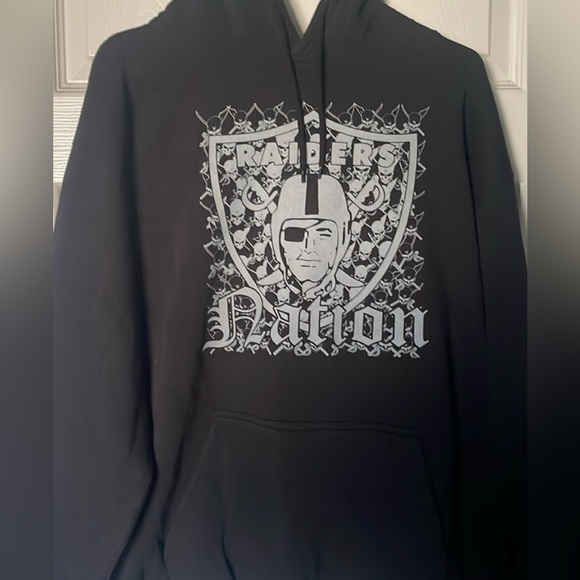 New Wot Las Vegas Raiders Pullover Sweater Size Large Men’s. - Picture 1 of 12